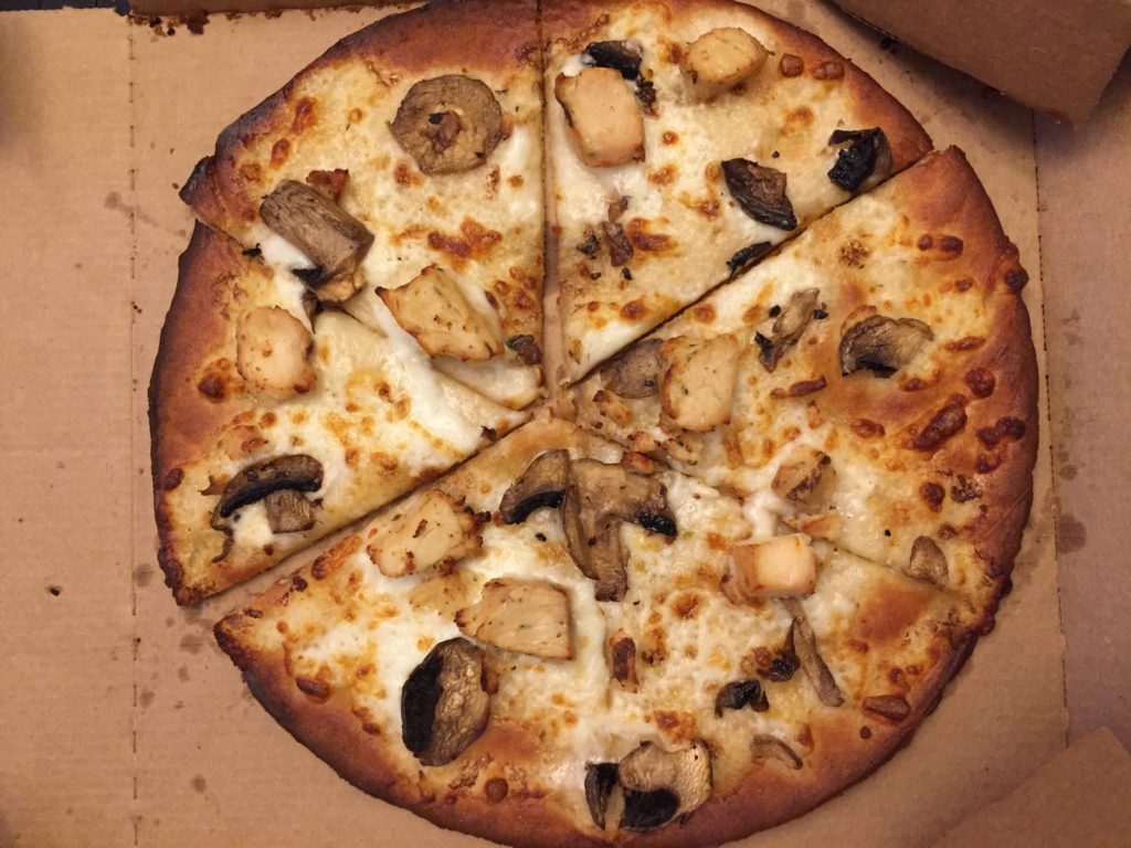 Domino's gluten free pizza