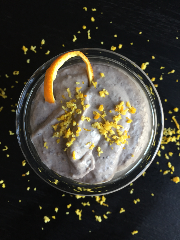 Black Bean and Orange Protein Hummus