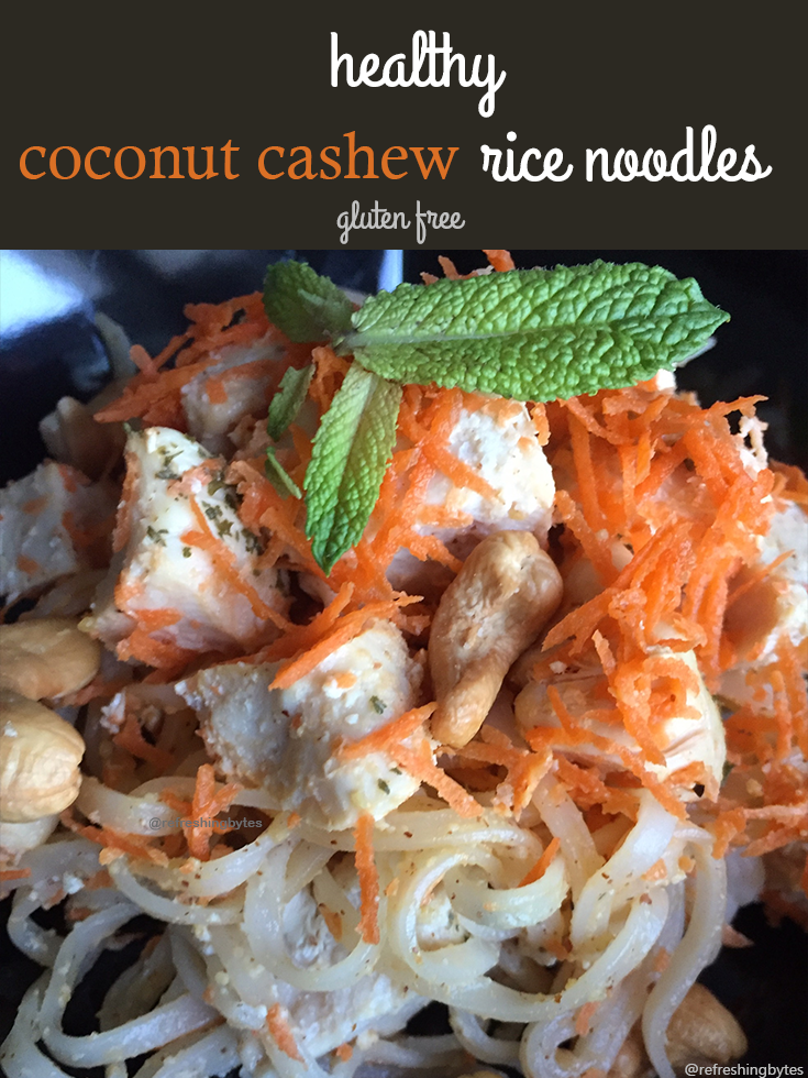 coconut cashew noodles