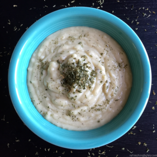 Are you looking for a Vegan Cream of Vegetable Soup (I call it "cream of vegan soup") that is both gluten free and dairy free? This super simple recipe is savory, creamy, and smooth! Dairy lovers won't know the difference when you tell them there is no dairy in this cream of vegetable soup! #vegan #glutenfree #dairyfree