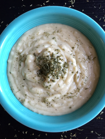 Are you looking for a Vegan Cream of Vegetable Soup (I call it "cream of vegan soup") that is both gluten free and dairy free? This super simple recipe is savory, creamy, and smooth! Dairy lovers won't know the difference when you tell them there is no dairy in this cream of vegetable soup! #vegan #glutenfree #dairyfree