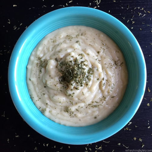 Are you looking for a Vegan Cream of Vegetable Soup (I call it "cream of vegan soup") that is both gluten free and dairy free? This super simple recipe is savory, creamy, and smooth! Dairy lovers won't know the difference when you tell them there is no dairy in this cream of vegetable soup! #vegan #glutenfree #dairyfree