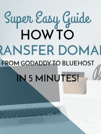 transfer domain from godaddy to bluehost