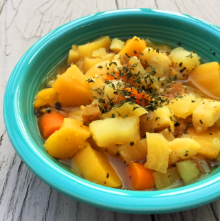 vegan root vegetable stew