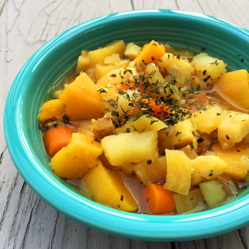 vegan root vegetable stew